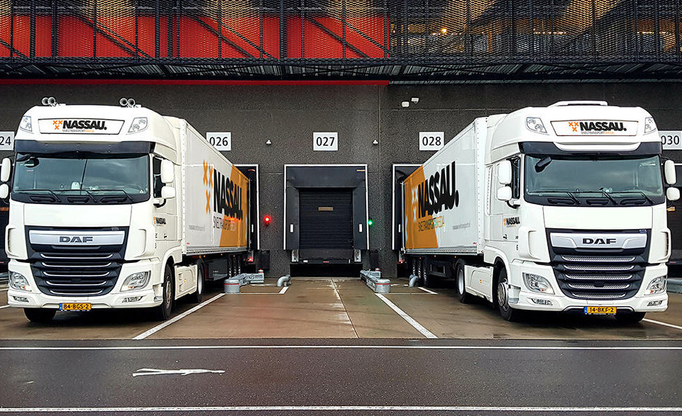 2 trucks in dock nassau